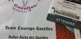 Team Courage Gazelles Gets Hollywood Artist