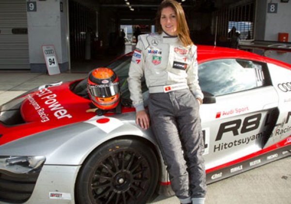 Cyndie Allemann to Pilot Audi R8 LMS in Super GT Series