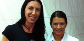 Rookie of the Year Contenders Alexis DeJoria and Danica Patrick Meet in Bristol!