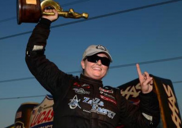 Enders becomes first woman to win NHRA Pro Stock race