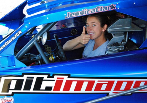 Jessica Clark’s Debut in the Lucas Oil Modified Series