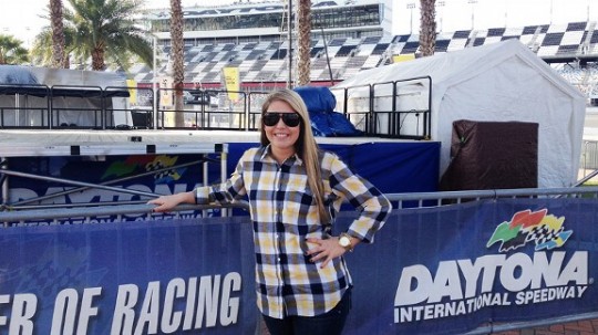 Johanna Long, Daytona, Nationwide, NASCAR