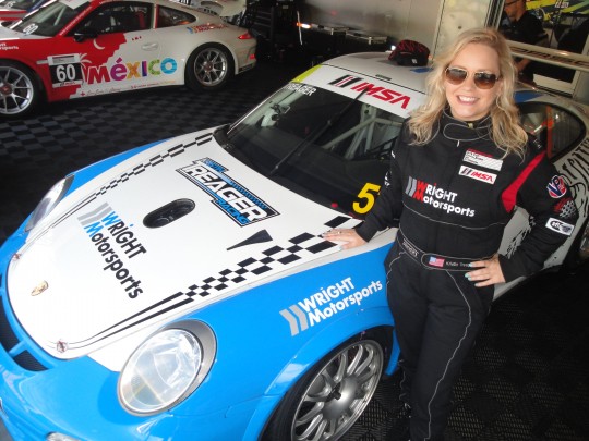 Kristin Treager at Sebring International Raceway