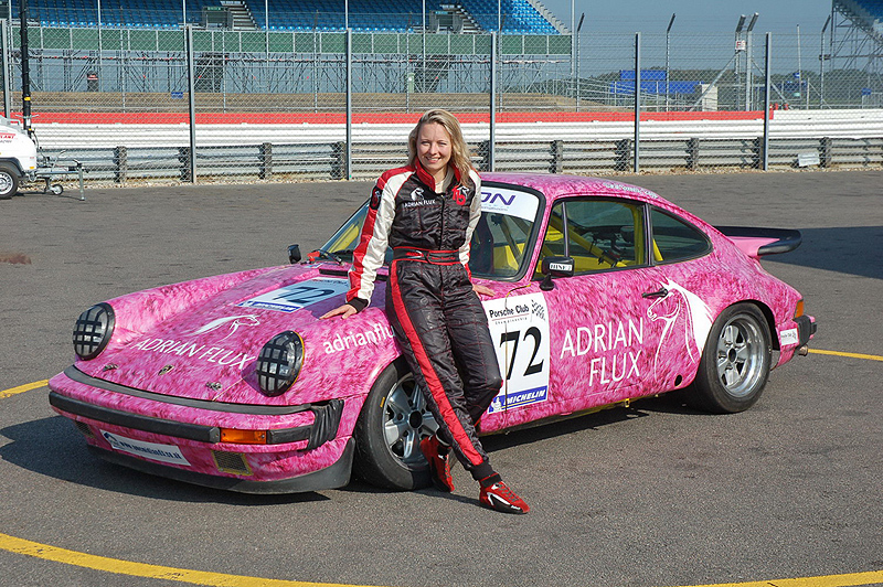 Last year Sarah did really well coming second in class for the 2008 Porsche
